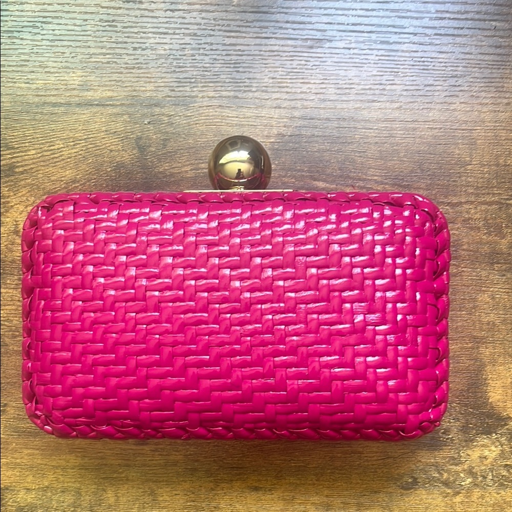 Kate Spade Hot Pink Clutch